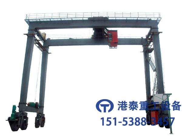 江蘇泰州集裝箱門式起重機廠家輪胎式集裝箱門式起重機作業效率高