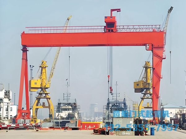 廣東清遠(yuǎn)造船門式起重機(jī)主梁結(jié)構(gòu)